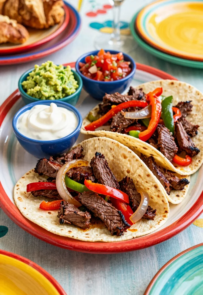 16 Beef Round Steak Recipes: Lean Savory Plates - 8. Beef Round Steak Fajitas 1