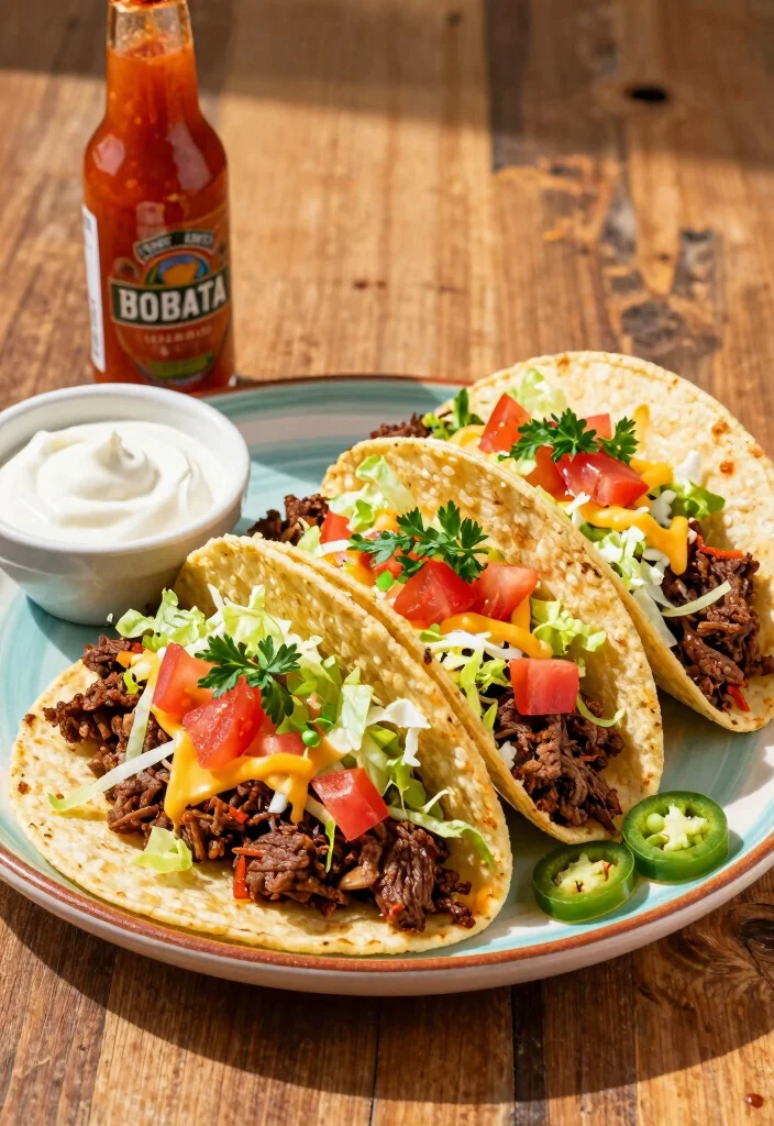 16 Beef Shaved Steak Recipes Fast Skillet Meals - 4. Spicy Beef Tacos 1
