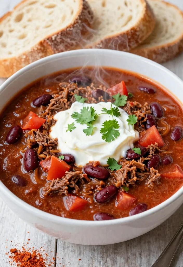 16 Beef Shaved Steak Recipes Fast Skillet Meals - 8. Beef Shaved Steak Chili 1