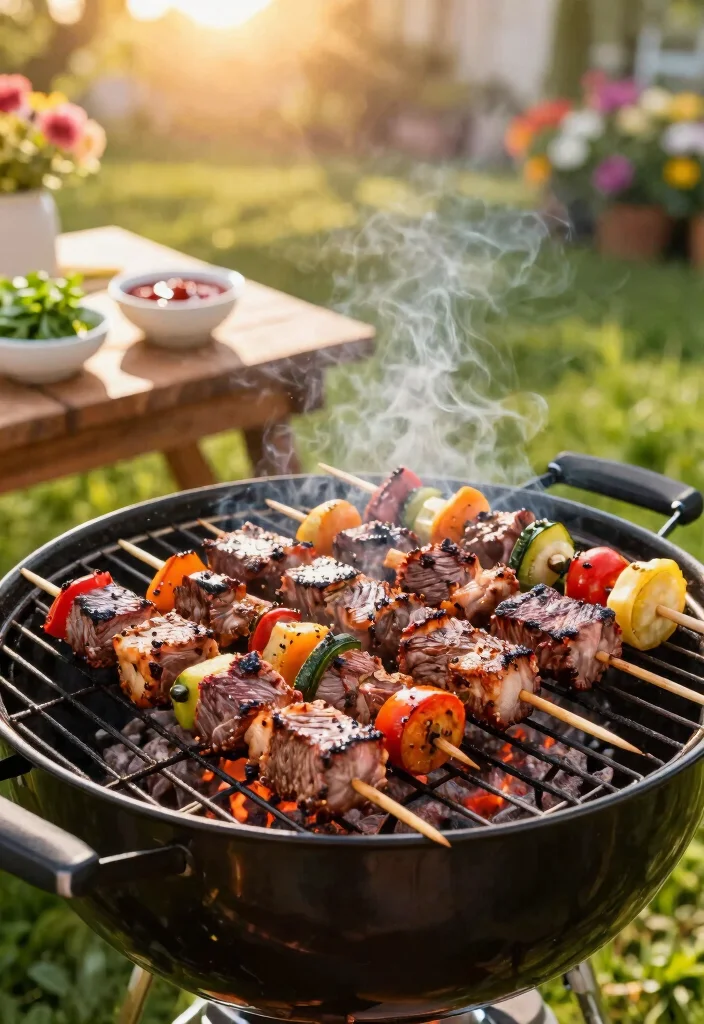 16 Beef Sirloin Tip Steak Recipes: Affordable Flavorful Cuts - 1. Marinated Sirloin Tip Steak Skewers 1