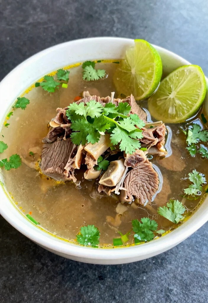 16 Beef Soup Bone Recipes Deep Savory Broths - 14. Zesty Beef Bone Soup 1