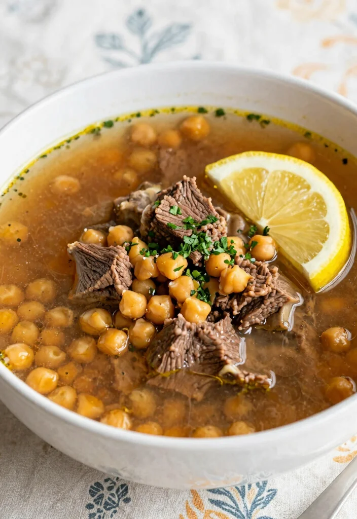 16 Beef Soup Bone Recipes Deep Savory Broths - 9. Mediterranean Beef Bone Soup 1