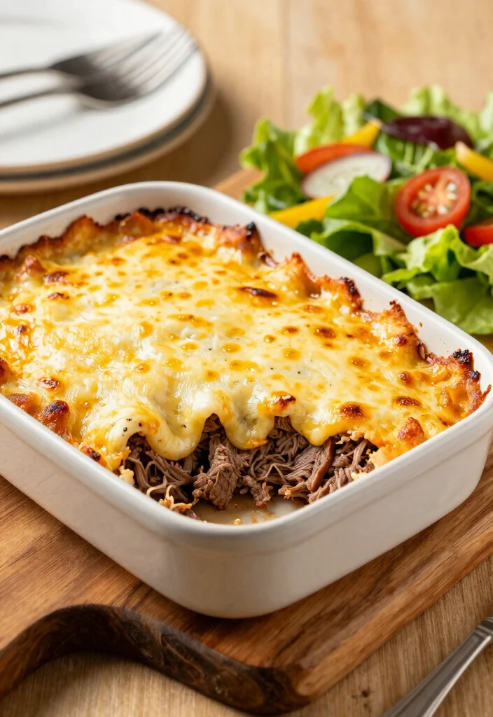 16 Budget-Friendly One-Pot Ground Beef Recipes for Quick Family Dinners - 1. Cheesy Beef Casserole 1