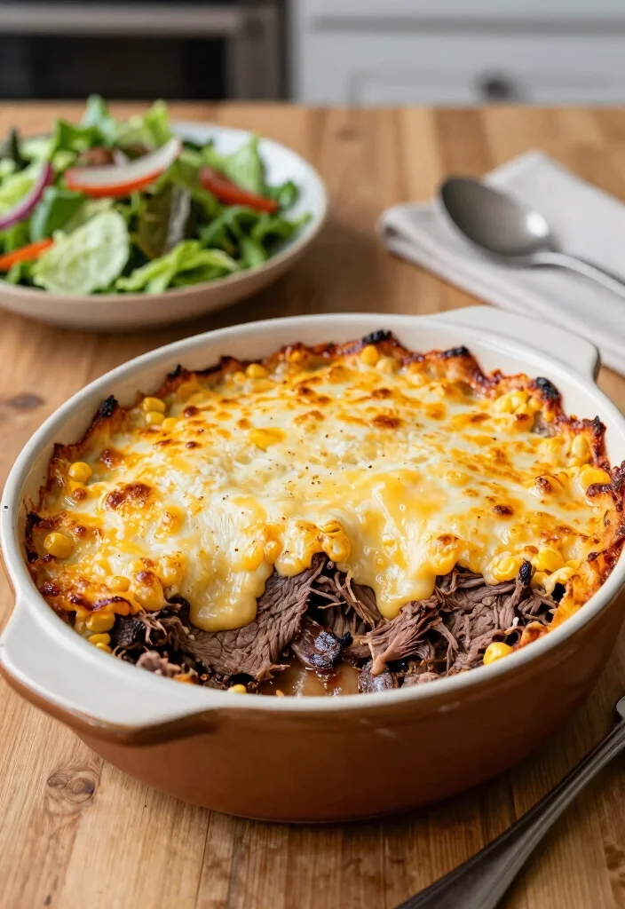 16 Canned Corned Beef Recipes: Pantry Comfort Meals - 11. Corned Beef and Cheese Casserole 1