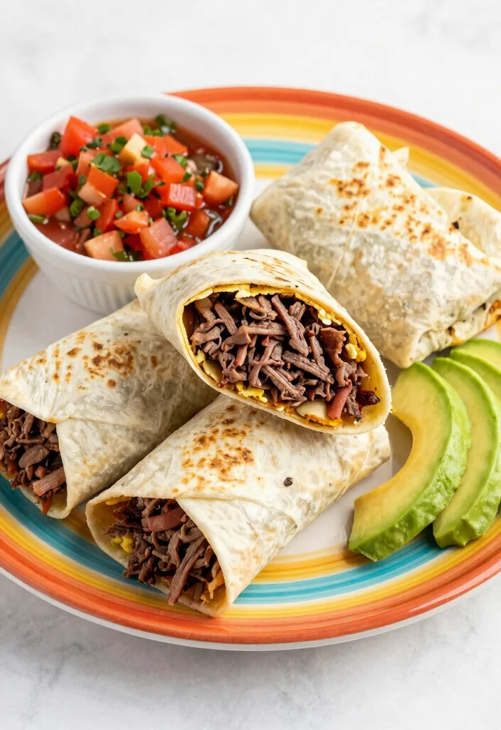 16 Canned Corned Beef Recipes: Pantry Comfort Meals - 16. Corned Beef Breakfast Burritos 1