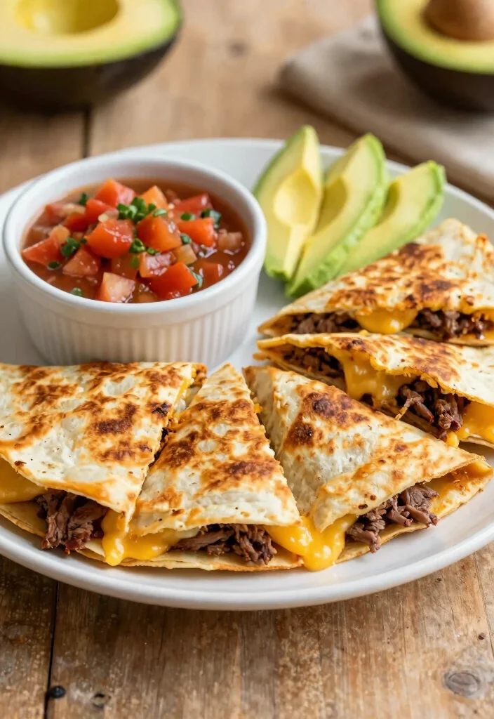 16 Canned Corned Beef Recipes: Pantry Comfort Meals - 6. Corned Beef Quesadillas 1