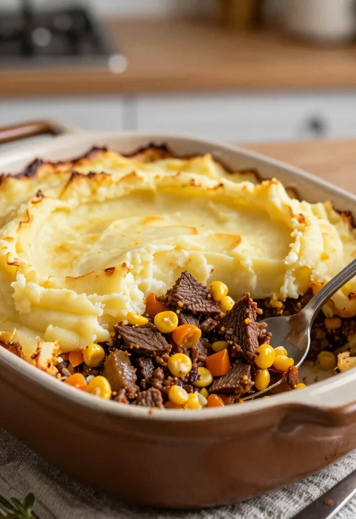 16 Canned Corned Beef Recipes: Pantry Comfort Meals - 8. Corned Beef Shepherd's Pie 1