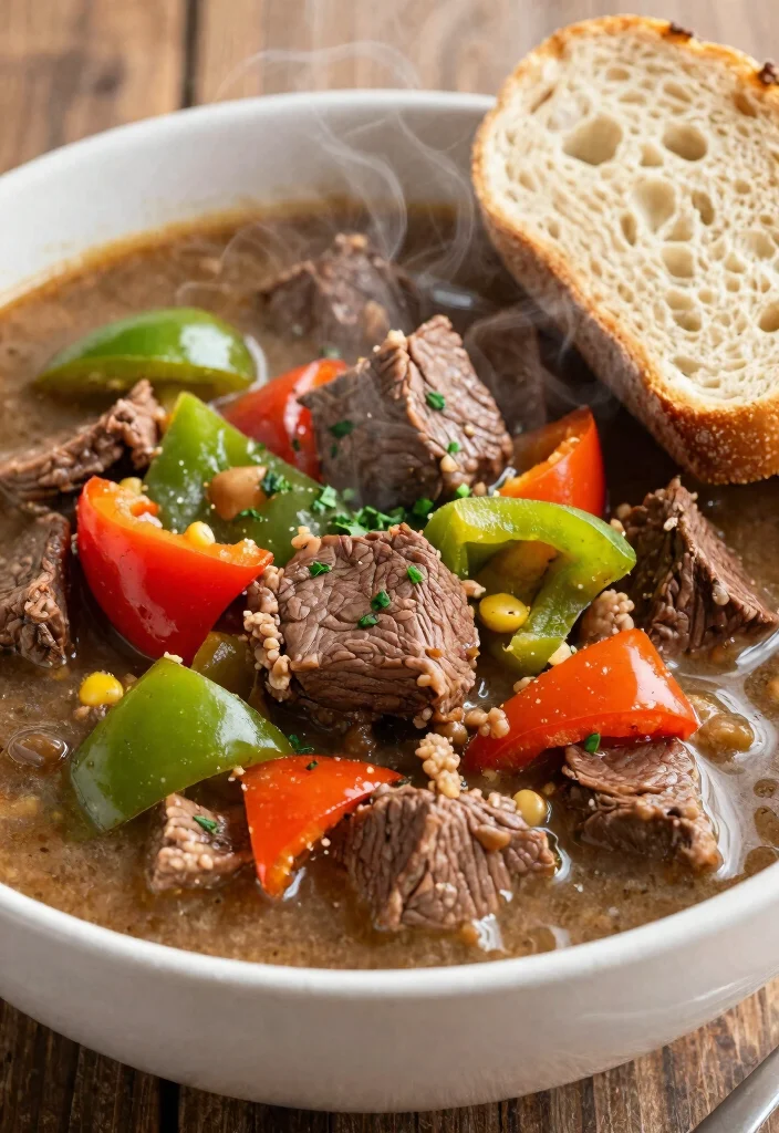 16 Corned Beef Recipes Slow Cooker Easy Comfort - 6. Corned Beef and Pepper Stew 1