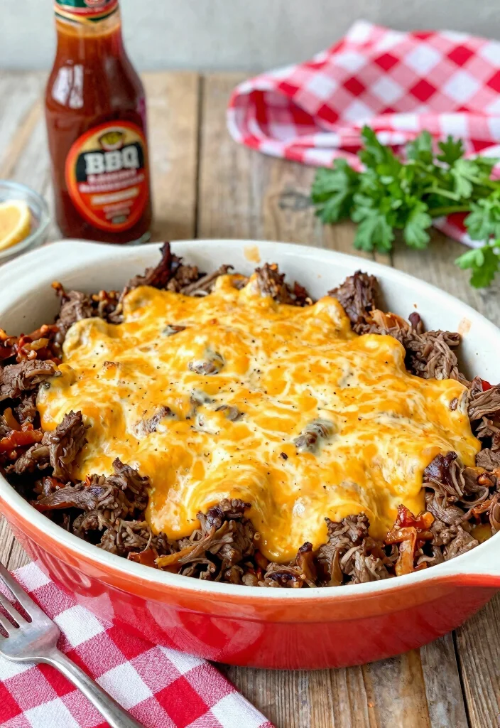 16 Ground Beef Casserole Recipes Cozy Family Bakes - 5. BBQ Beef Casserole 1