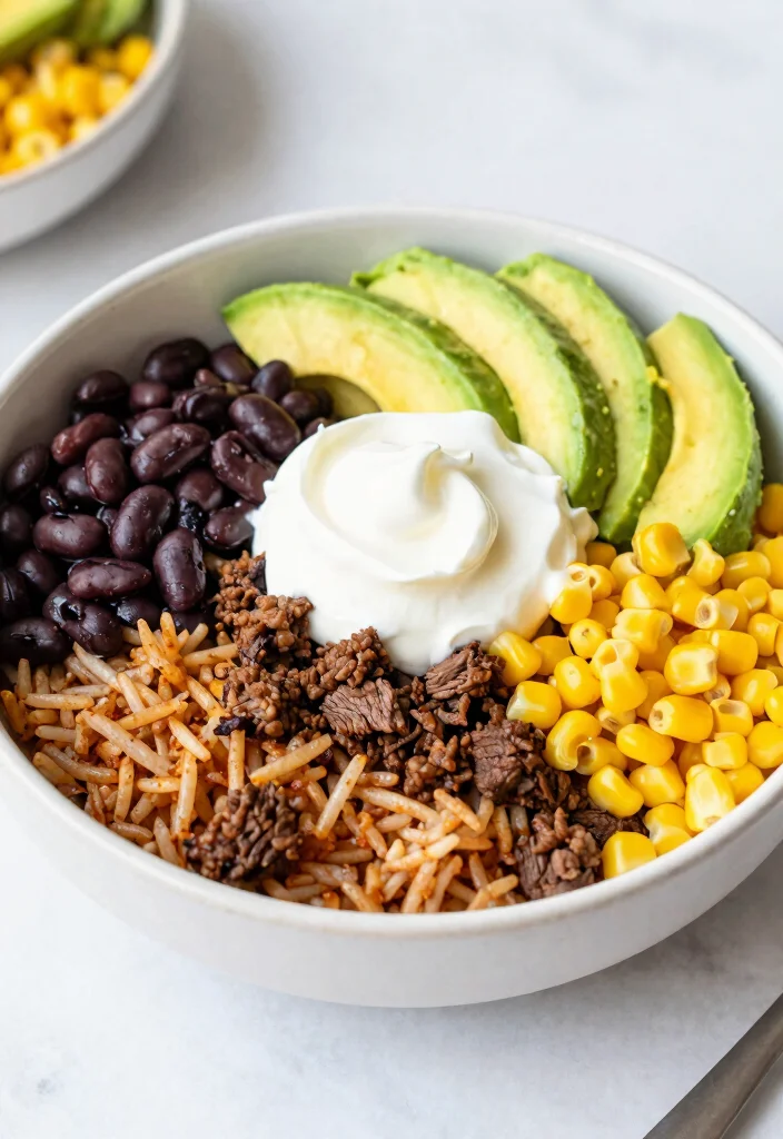 16 Ground Beef Instant Pot Recipes for Fast Comfort Meals - 11. Instant Pot Beef Burrito Bowls 1