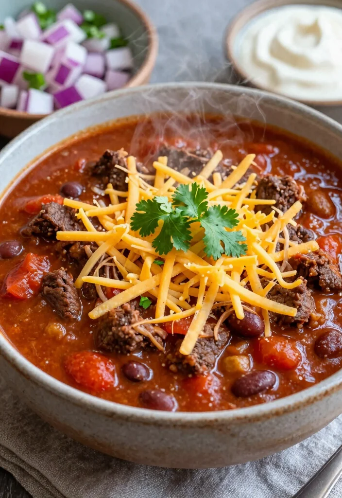 16 Ground Beef Instant Pot Recipes for Fast Comfort Meals - 5. Instant Pot Beef Chili 1