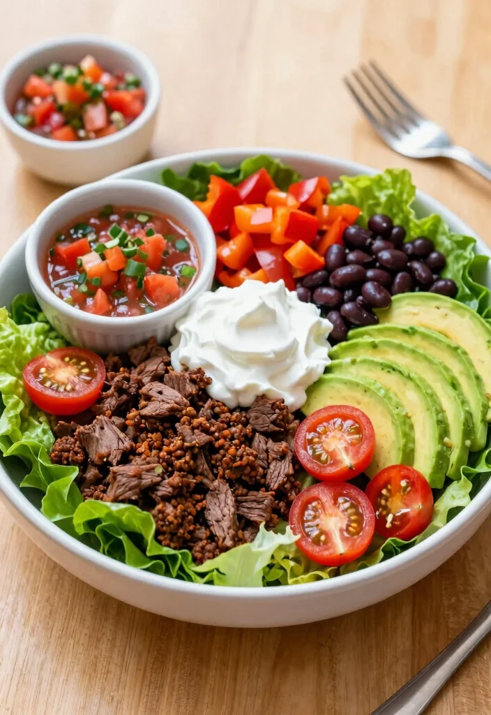 16 Ground Beef Taco Recipes Easy Taco Night Hits - 2. Taco Salad Bowls 1