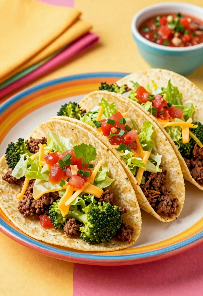 16 Ground Beef and Broccoli Recipes Savory Quick Skillets - 12. Ground Beef and Broccoli Tacos 1