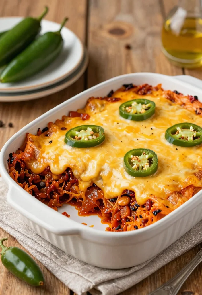 16 Hamburger Casserole Recipes Easy Cozy Bakes - 11. Spicy Hamburger Casserole 1