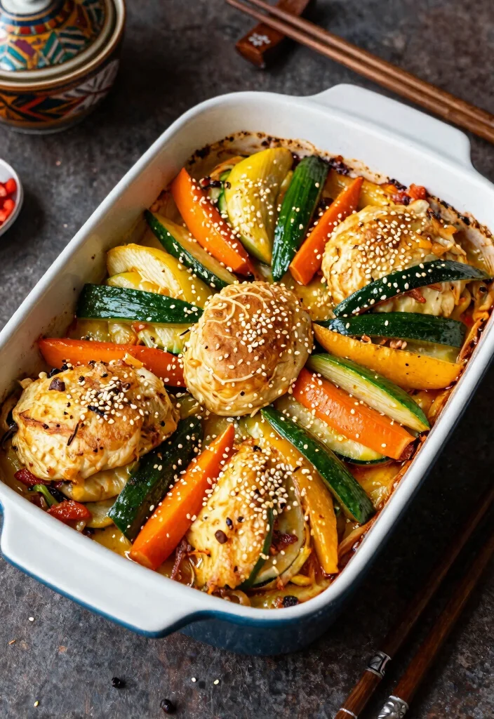 16 Hamburger Casserole Recipes Easy Cozy Bakes - 15. Asian-Inspired Hamburger Casserole 1