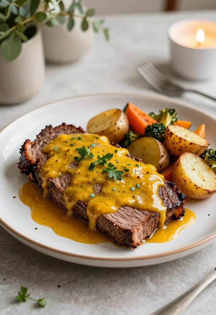 17 Beef Brisket Recipes Oven Tender Flavorful Roasts - 7. Honey Mustard Brisket 1