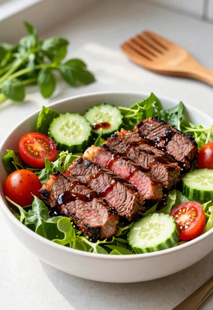 17 Beef Chuck Steak Recipes: Juicy Budget-Friendly Plates - 10. Beef Chuck Steak Salad Bowls 1