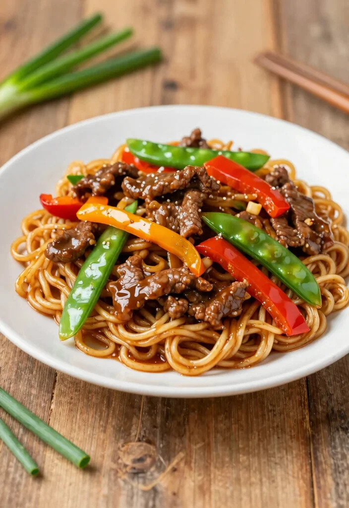 17 Beef Ramen Noodle Recipes Elevated Comfort Bowls - 5. Teriyaki Beef Ramen Stir-Fry 1
