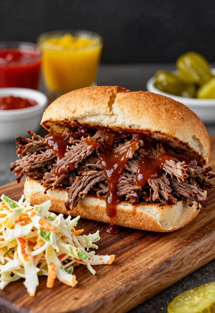 17 Beef Rump Roast Recipes for Tender Sunday Dinners - 3. BBQ Rump Roast Sandwiches 1