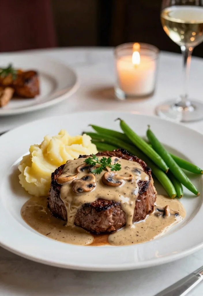 17 Beef Sirloin Steak Recipes for Juicy Weeknight Grilling - 13. Sirloin Steak with Mushroom Sauce 1