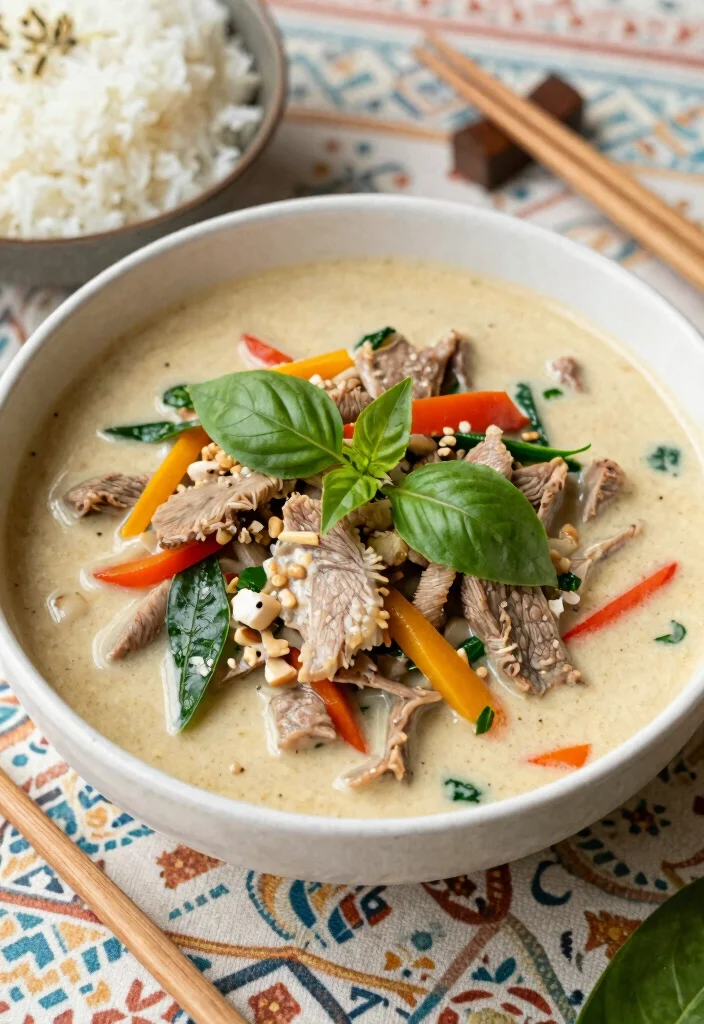 17 Beef Stew Meat Recipes: Hearty Classic Comfort - 11. Thai Coconut Beef Stew 1