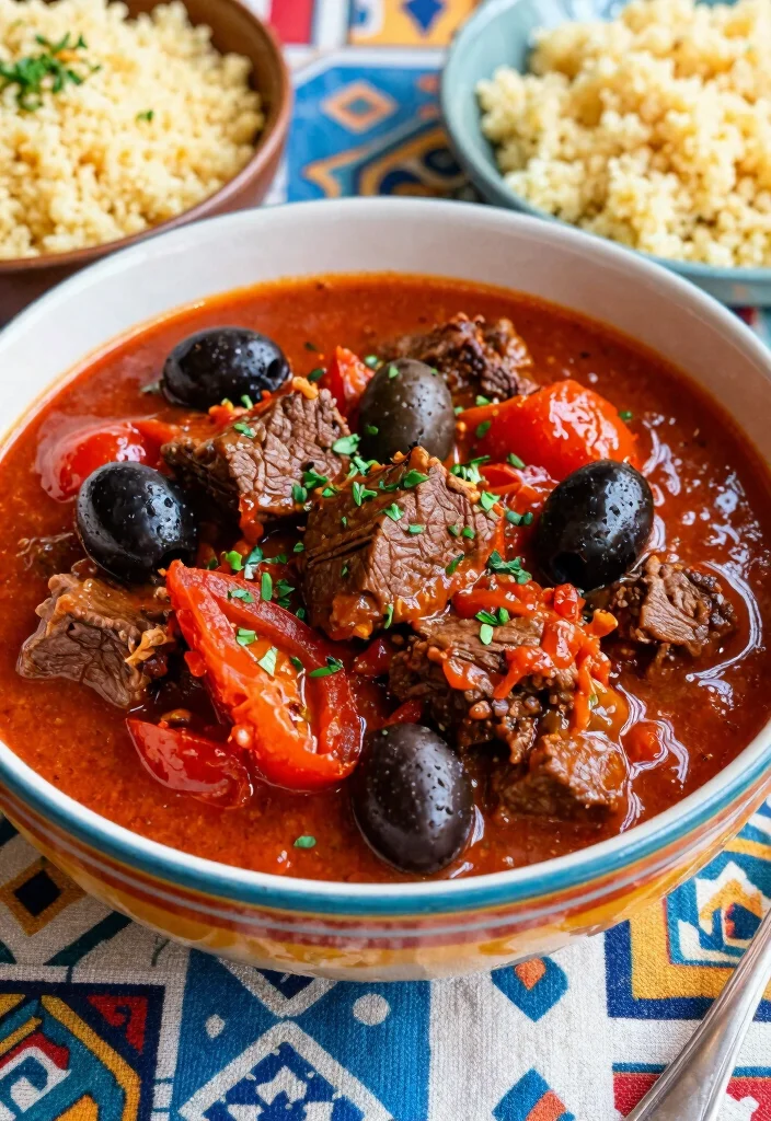 17 Beef Stew Meat Recipes: Hearty Classic Comfort - 14. Mediterranean Beef Stew 1