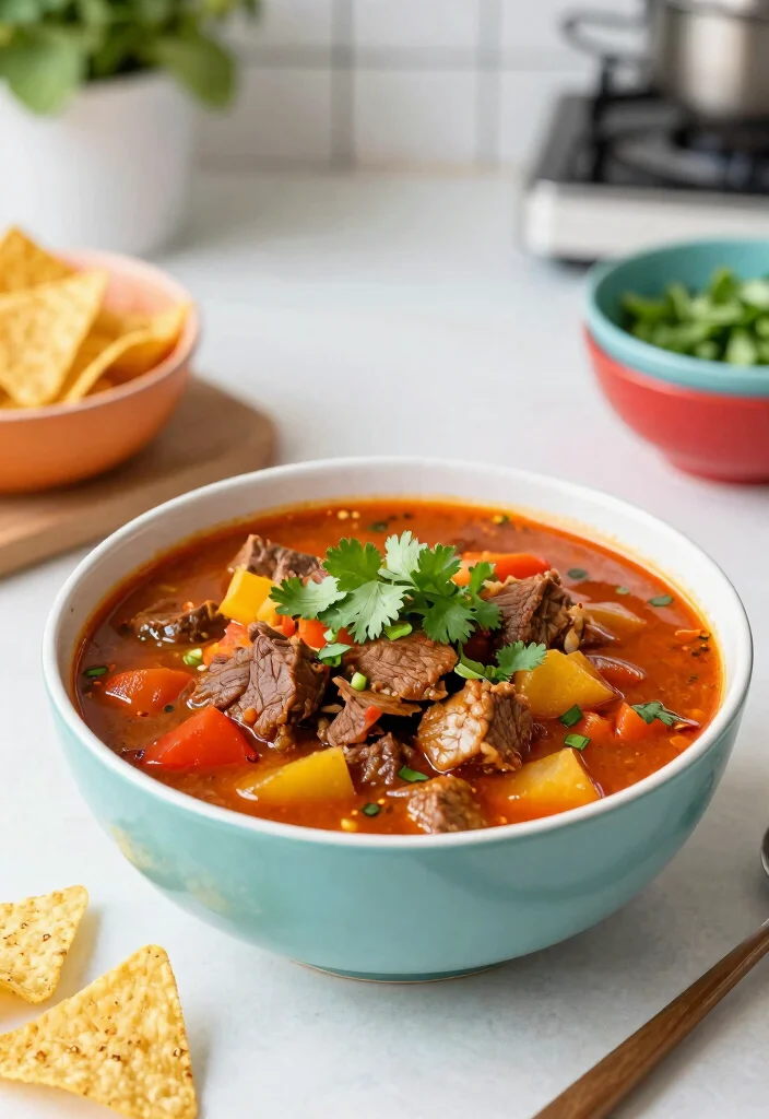 17 Beef Stew Meat Recipes: Hearty Classic Comfort - 3. Spicy Chili Beef Stew 1