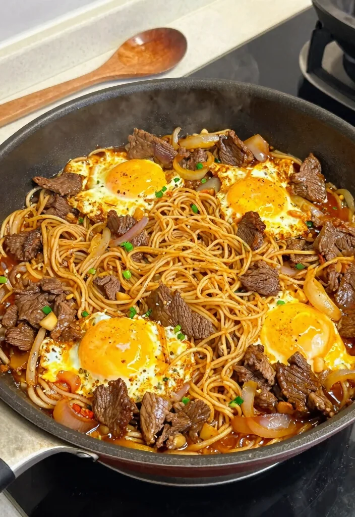 17 Beef and Egg Noodle Recipes Cozy Comfort Classics - 10. Beef and Egg Noodle Skillet 1