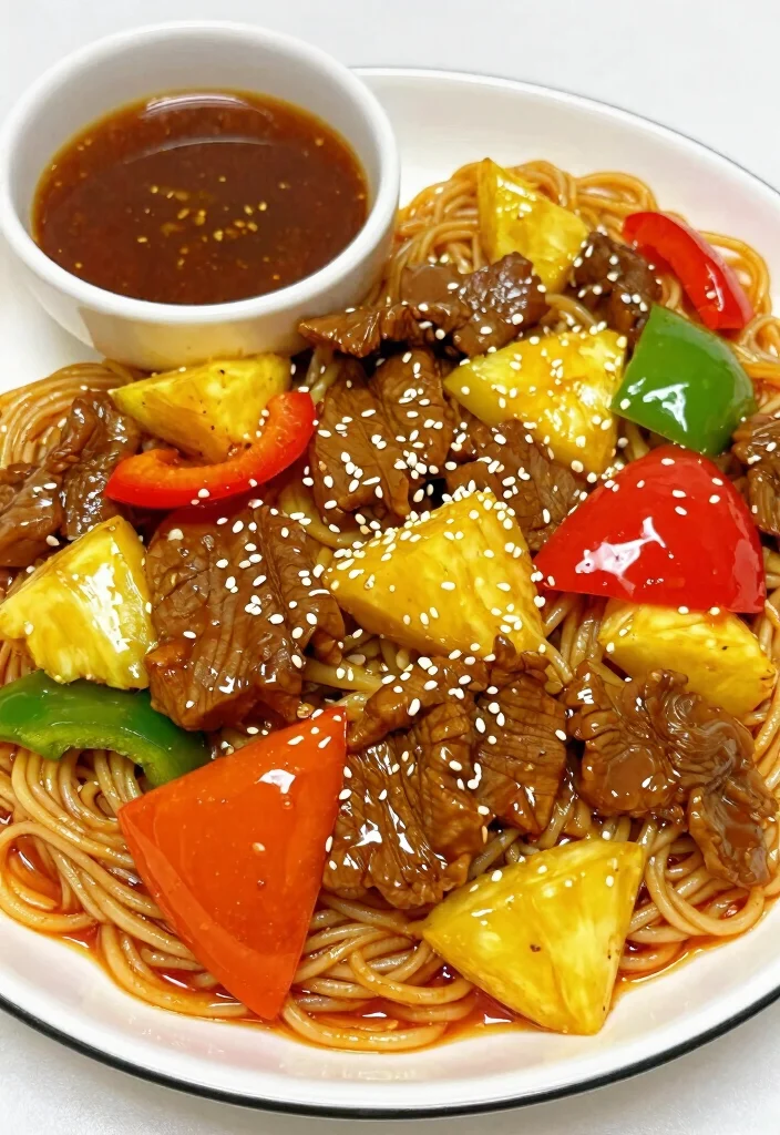 17 Beef and Egg Noodle Recipes Cozy Comfort Classics - 16. Sweet and Sour Beef with Egg Noodles 1