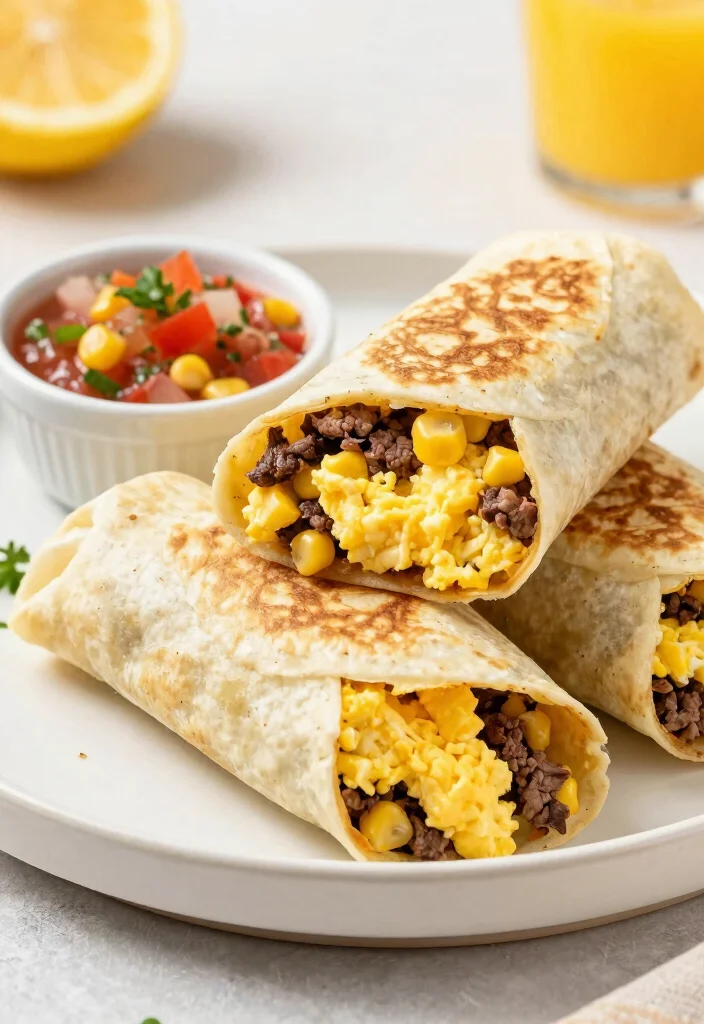 17 Corned Beef Brisket Recipes: Classic Hearty Dinners - 14. Corned Beef Breakfast Burritos 1