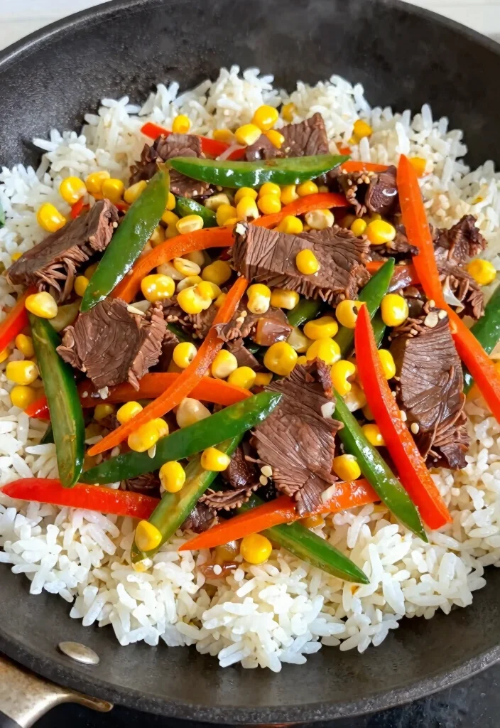 17 Corned Beef Brisket Recipes: Classic Hearty Dinners - 15. Corned Beef and Vegetable Stir Fry 1