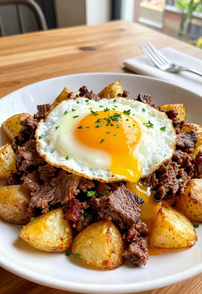 17 Corned Beef Brisket Recipes: Classic Hearty Dinners - 2. Instant Pot Corned Beef Hash 1