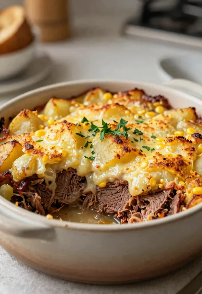 17 Corned Beef Brisket Recipes: Classic Hearty Dinners - 6. Corned Beef and Potato Casserole 1