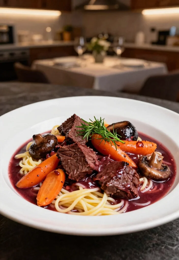 17 Crock Pot Recipes Beef Easy Weeknight Meals - 10. Beef Bourguignon 1