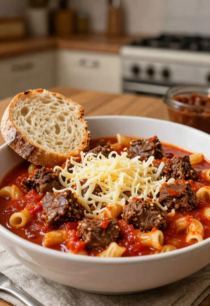 17 Crock Pot Recipes Beef Easy Weeknight Meals - 14. Beef Goulash 1