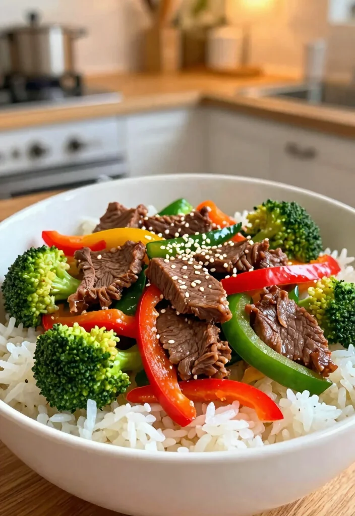 17 Crock Pot Recipes Beef Easy Weeknight Meals - 17. Beef & Vegetable Stir Fry 1