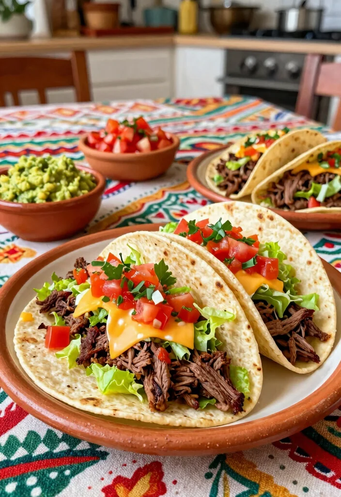 17 Crock Pot Recipes Beef Easy Weeknight Meals - 4. Beef Tacos 1