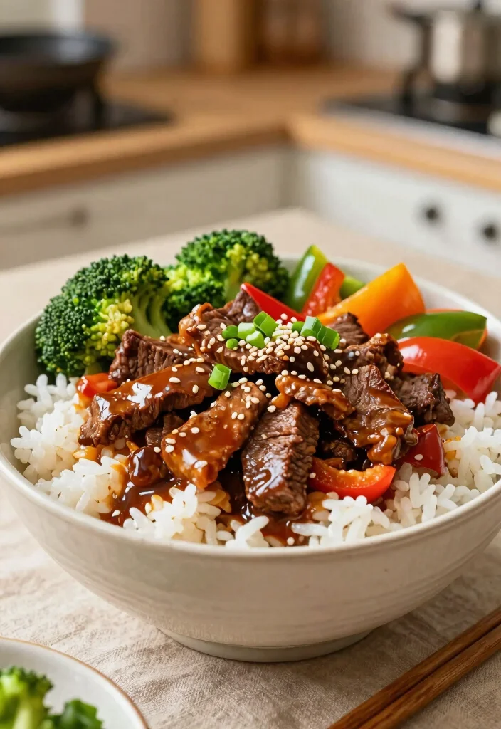 17 Crock Pot Recipes Beef Easy Weeknight Meals - 8. Teriyaki Beef Bowls 1