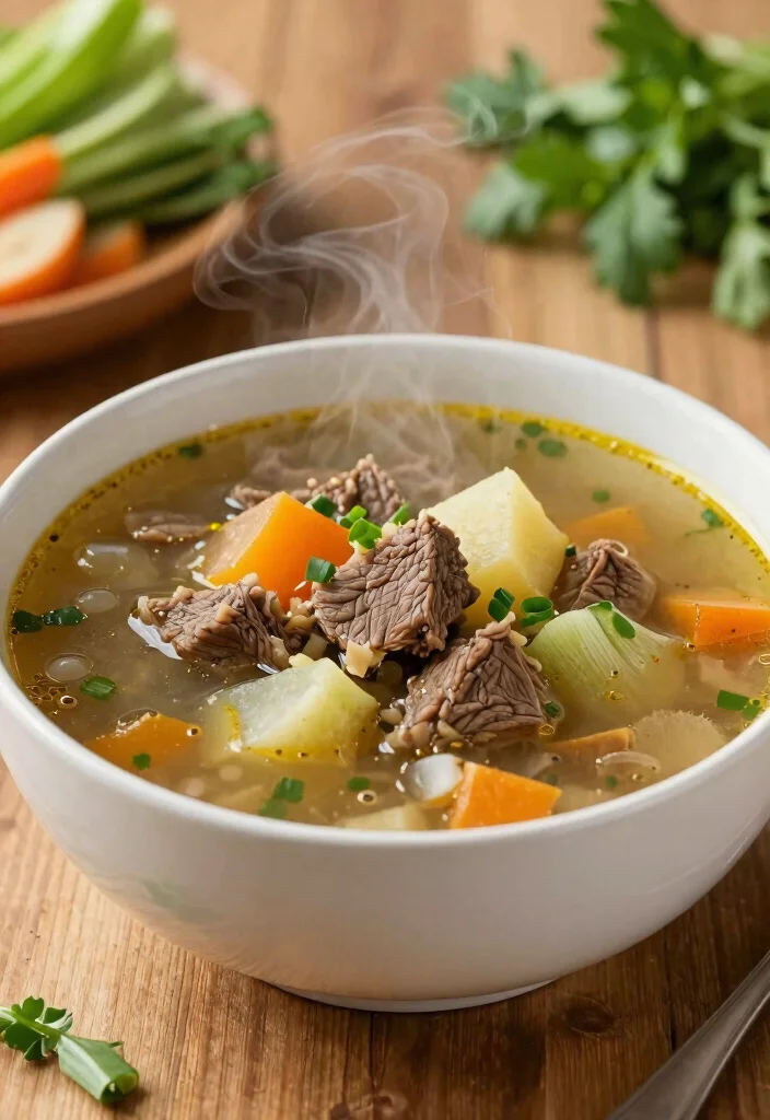 17 Ground Beef Dinner Recipes Weeknight Go Tos - 12. Beef and Vegetable Soup 1