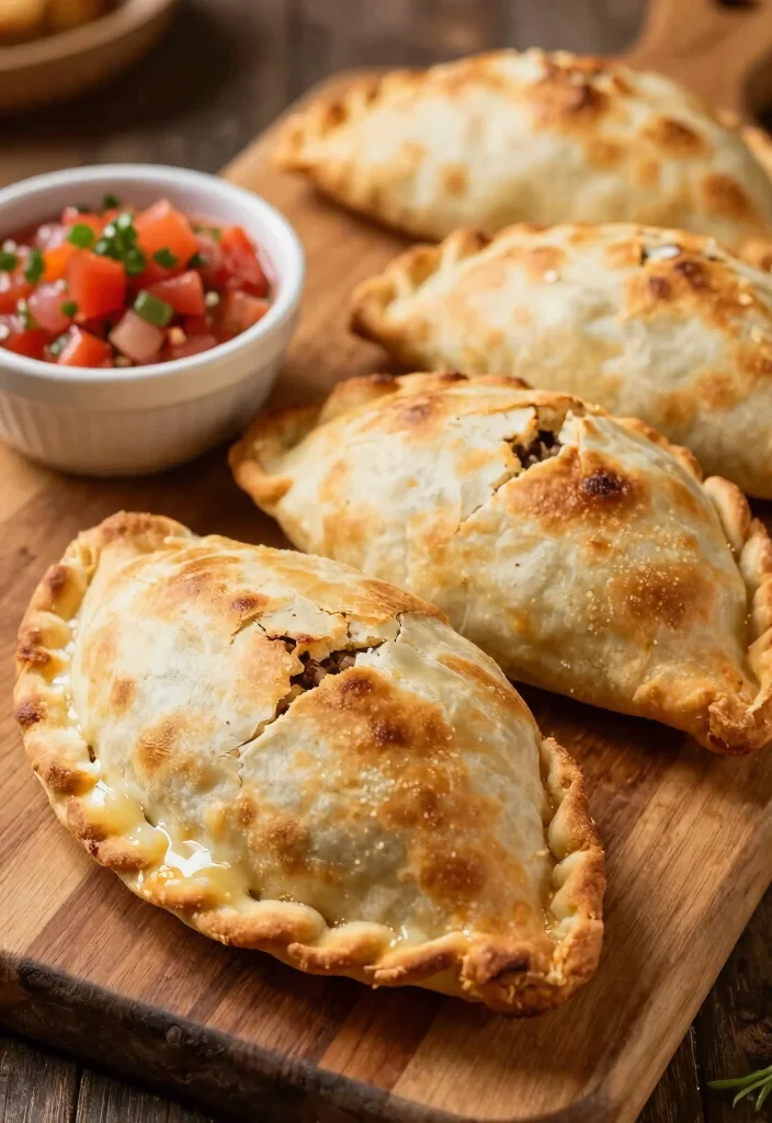 17 Ground Beef Mexican Recipes: Bold Spicy Favorites - 16. Beef Calzones with Mexican Flair 1