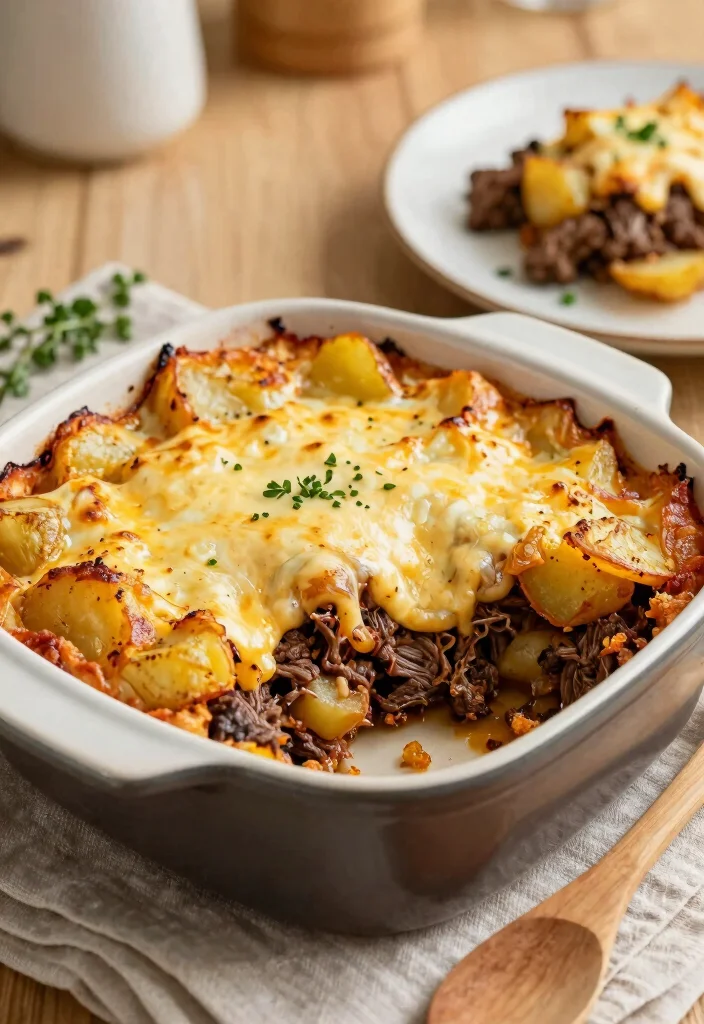 17 Ground Beef and Potato Recipes: Hearty, Filling Meals - 2. Beef and Potato Casserole 1