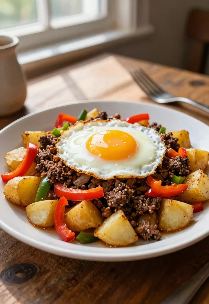 17 Ground Beef and Potato Recipes: Hearty, Filling Meals - 9. Ground Beef and Potato Hash 1