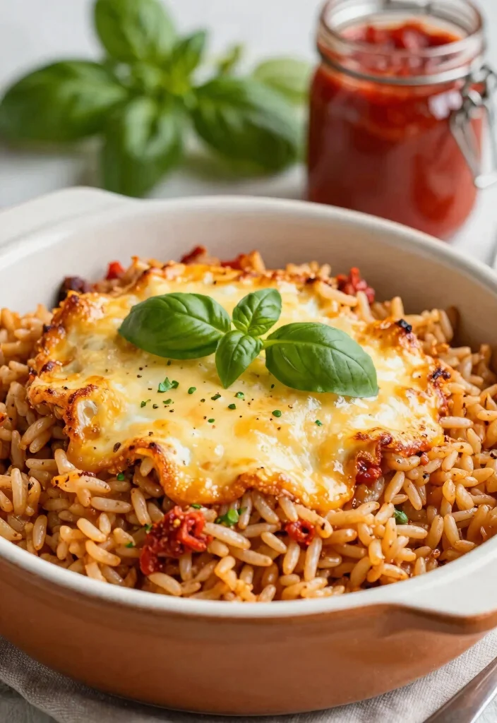 17 Hamburger and Rice Recipes: Easy One Pot Meals - 7. Italian Hamburger and Rice Casserole 1