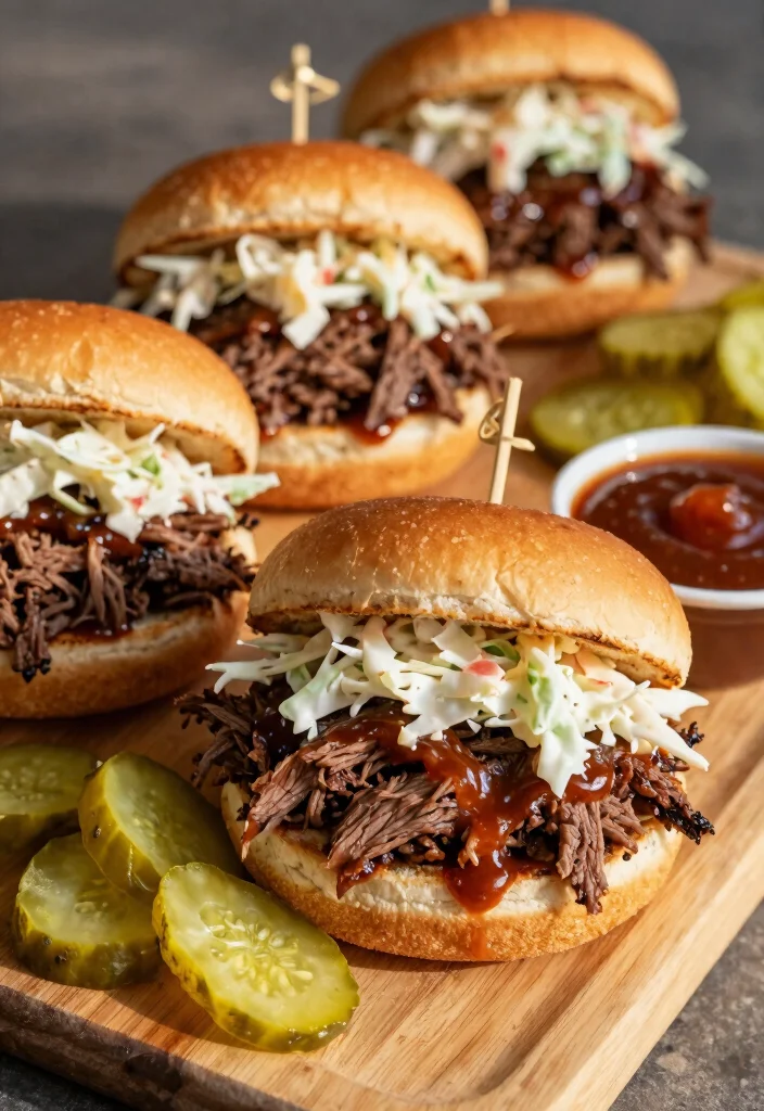 18 Beef Chuck Roast Recipes: Hearty Family Favorites - 2. BBQ Beef Chuck Sandwiches 1