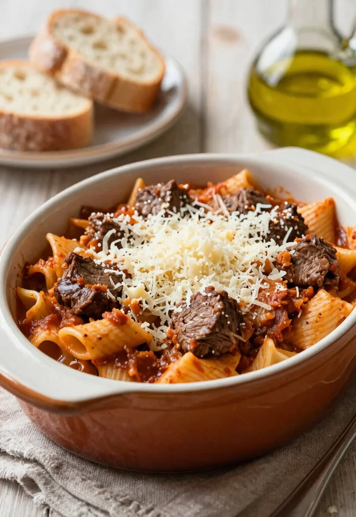18 Beef Recipes for Dinner: Crowd-Pleasing Classics - 14. Beef Ragu Casserole 1