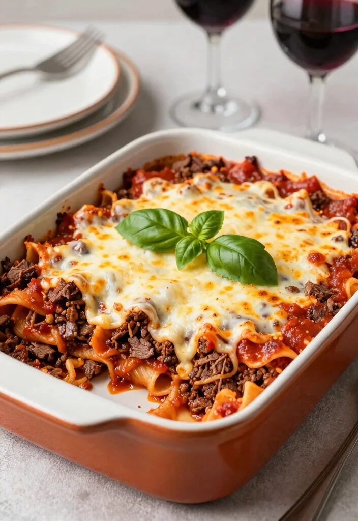 18 Beef Recipes for Dinner: Crowd-Pleasing Classics - 9. Italian Beef Casserole 1