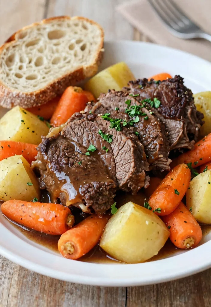 18 Beef Shoulder Roast Recipes Rich Slow Cooked Comfort - 7. Beef Shoulder Roast with Vegetables 1