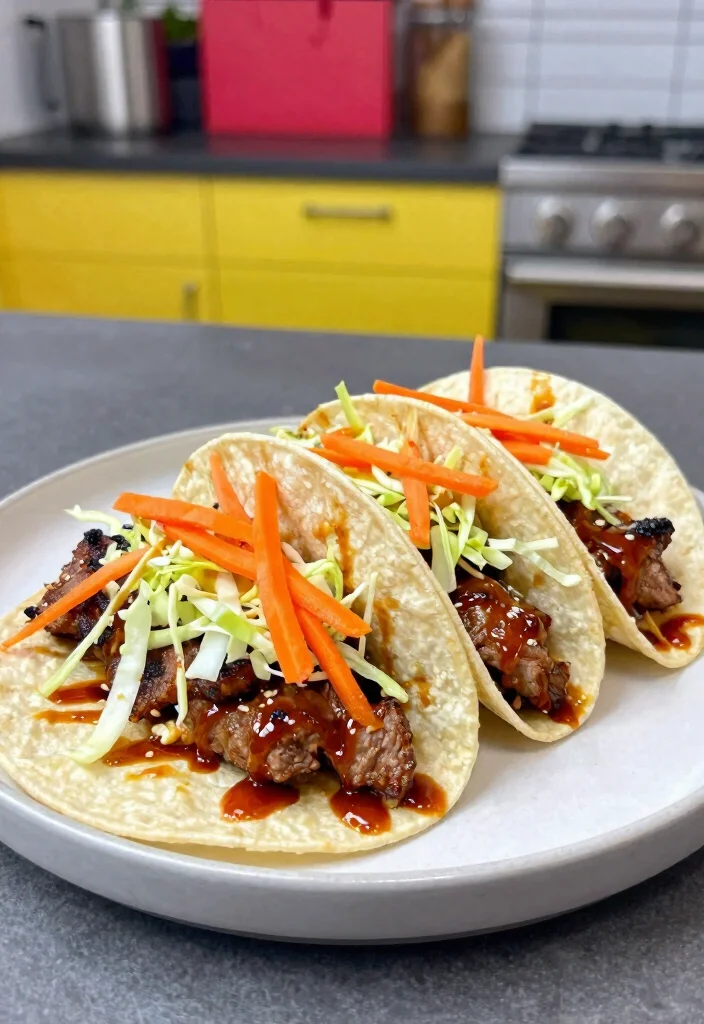 18 Beef Skirt Steak Recipes: Bold Tex Mex Favorites - 17. Teriyaki Skirt Steak Tacos 1