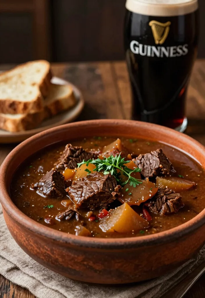 18 Beef Stew Crock Pot Recipes Cozy Set and Forget - 6. Guinness Beef Stew 1