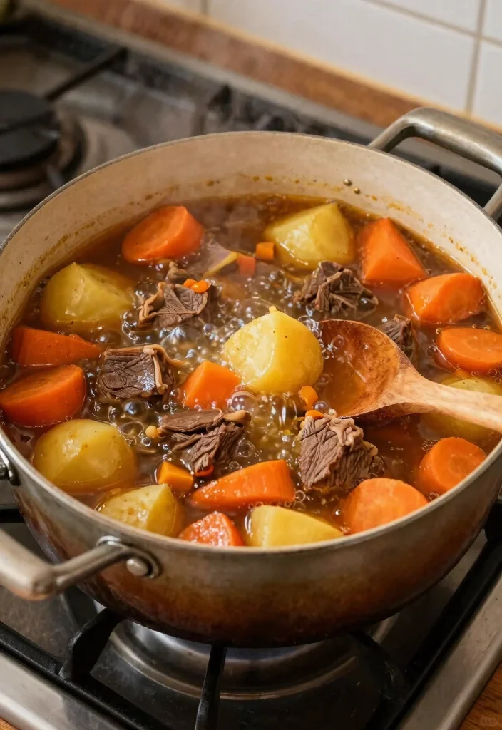 18 Beef Top Round Roast Recipes for Lean Budget Roasts - 5. Savory Vegetable Beef Stew 1